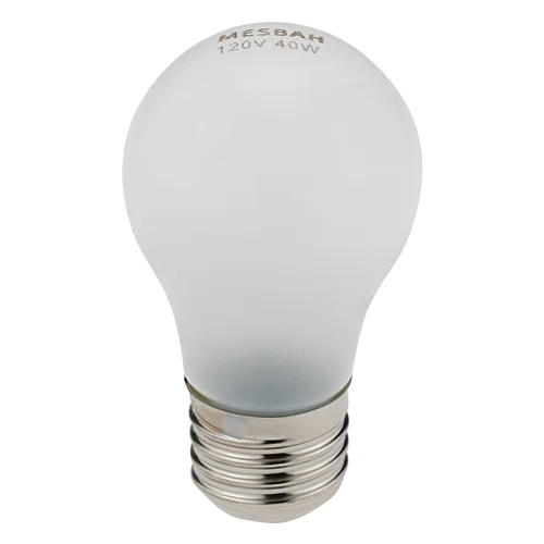 لامپ یخچال و فریزر 120 ولت 40 وات مصباح مدل A50 پایه E27