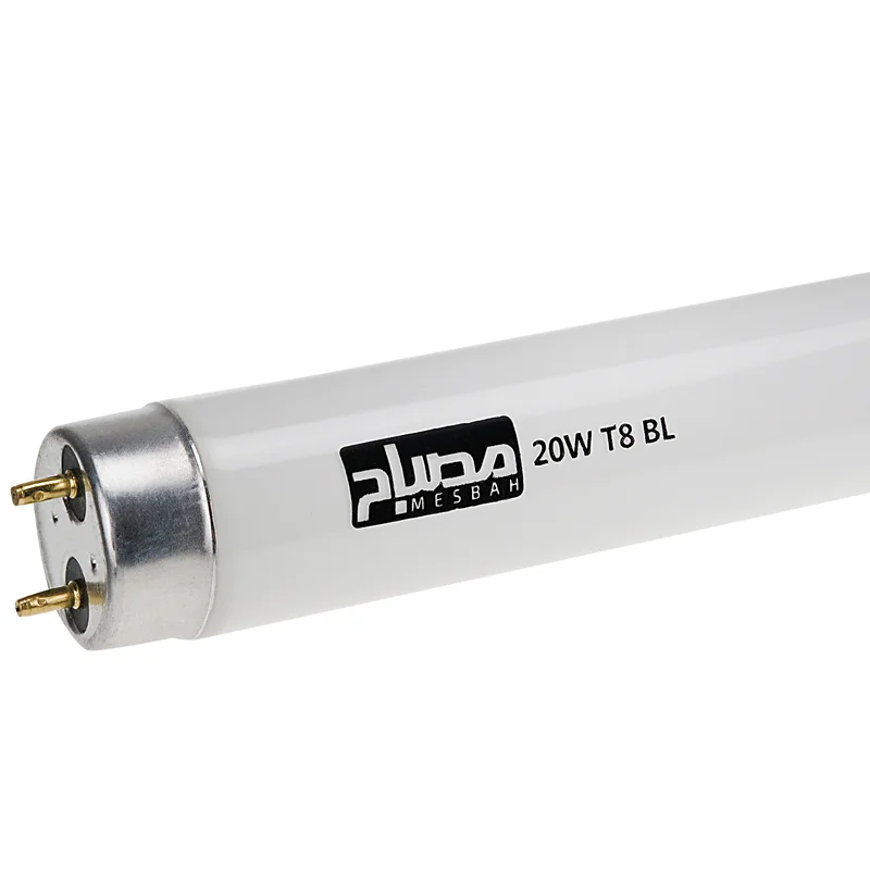 لامپ مهتابی حشره کش 20 وات مصباح مدل 20W T8 BL پایه G13