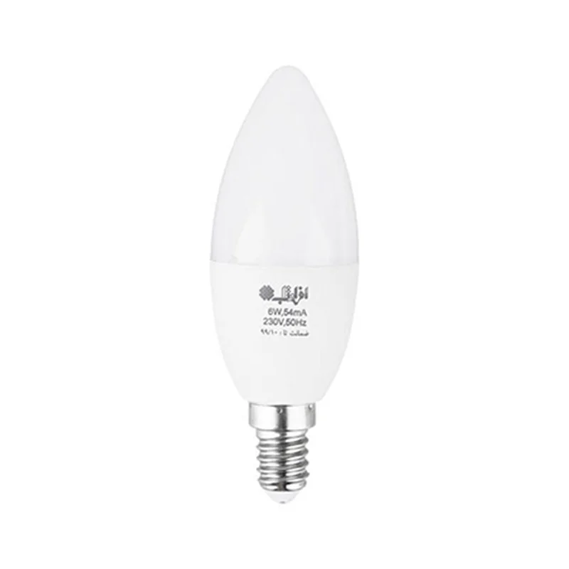 لامپ ال ای دی شمعی 7 وات افراتاب مدل AF-C37-7W پایه شمعی (E14)