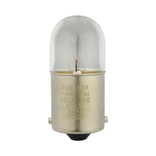 لامپ فلاشر جک پارکینگ 24 ولت 10 وات اسرام مدل T16X35 پایه خاری (BA15S)