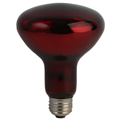 لامپ مادون قرمز ۲۵۰ وات مصباح مدل R125-IR-250W-E27-RED پایه E27