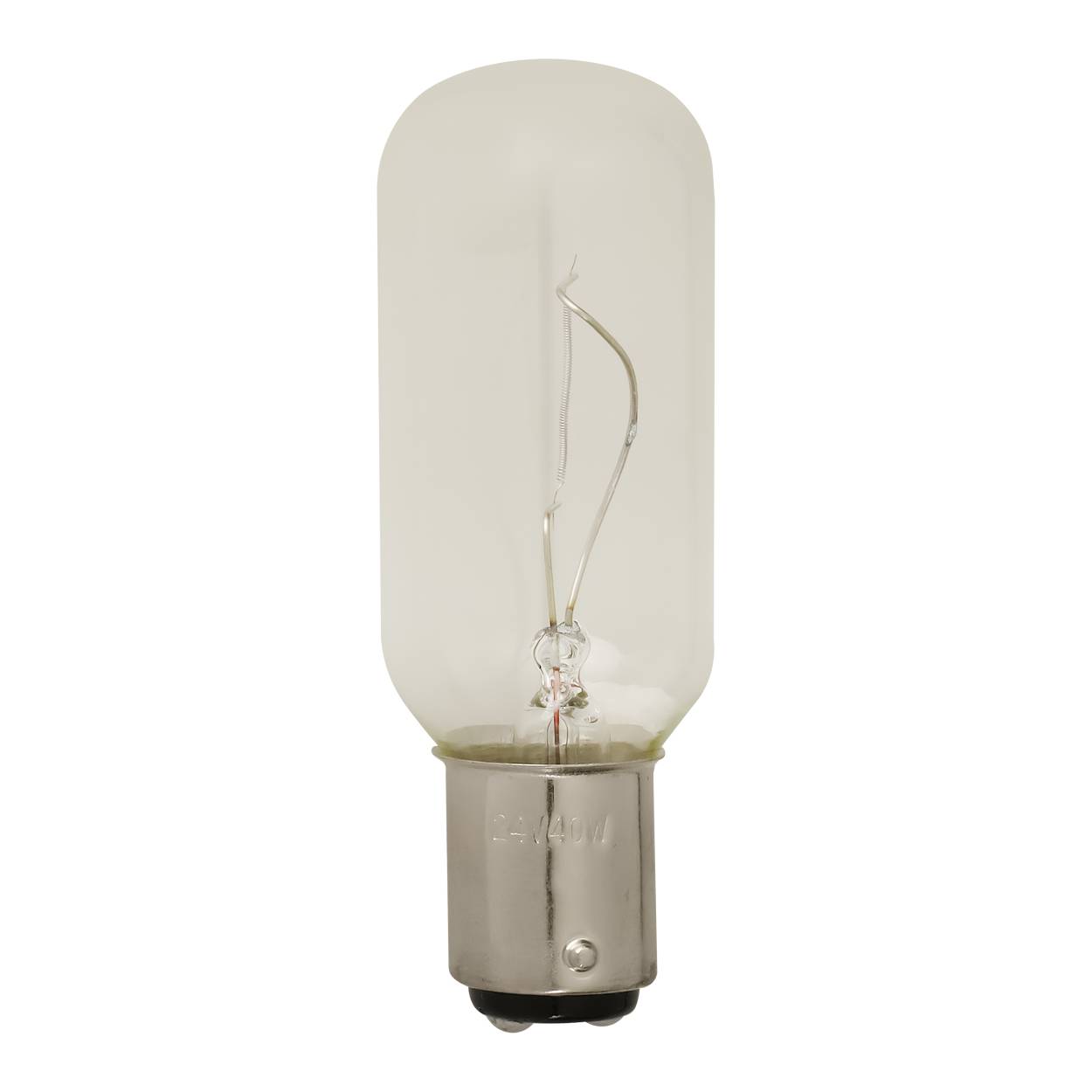 لامپ کشتی و نویگیشن (Navigation Lamp) رشته ای 24 ولت 40 وات مدل T26X67 پایه خار برابر (BA15D)