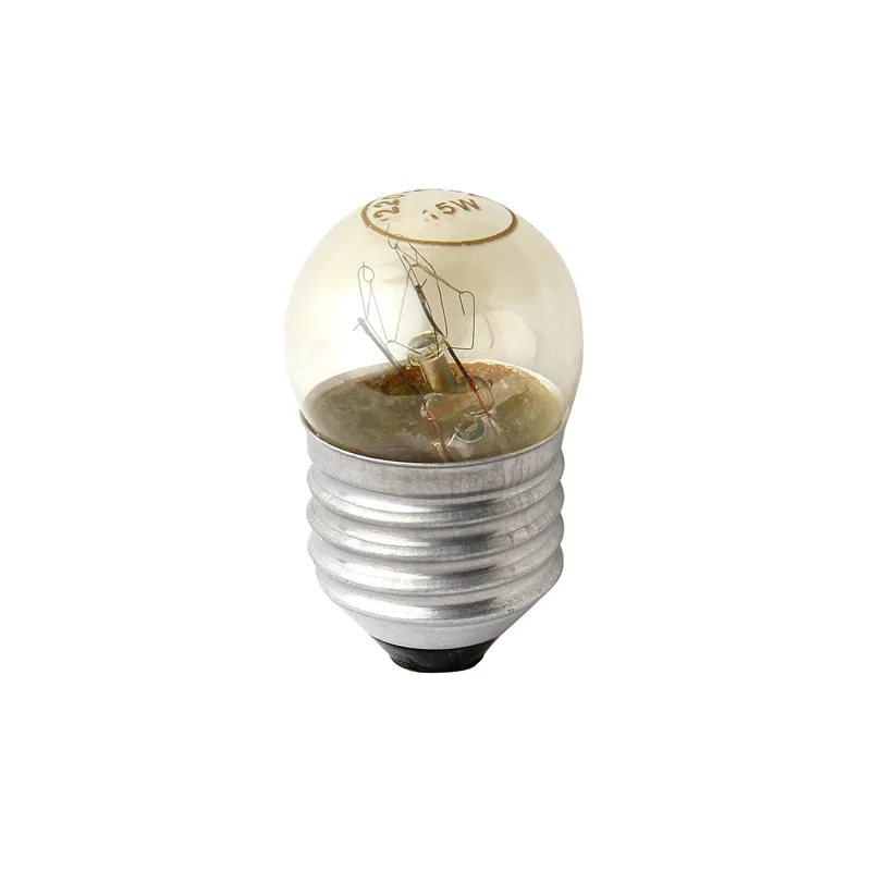 لامپ لنزومتر 220 ولت 15 وات شیشه شفاف پایه معمولی (E27)