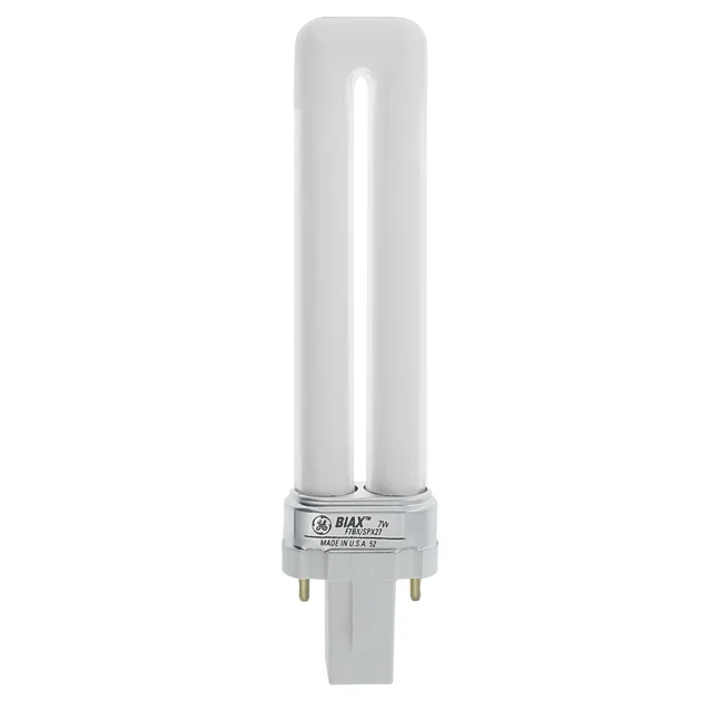 لامپ چراغ مطالعه 7 وات جنرال الکتریک (GENERAL ELECTRIC) مدل F7BX/SPX27 پایه دو یپن (G23)