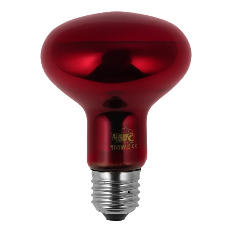 لامپ مادون قرمز 100 وات لاکی هرپ (LUCKY HERP) مدل Infrared Basking Lamp پایه معمولی (E27)