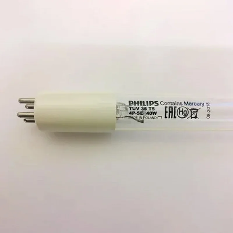 لامپ یووی سی چهار پین یک طرفه 36 وات فیلیپس مدل TUV 36W 4P SE پایه 4P