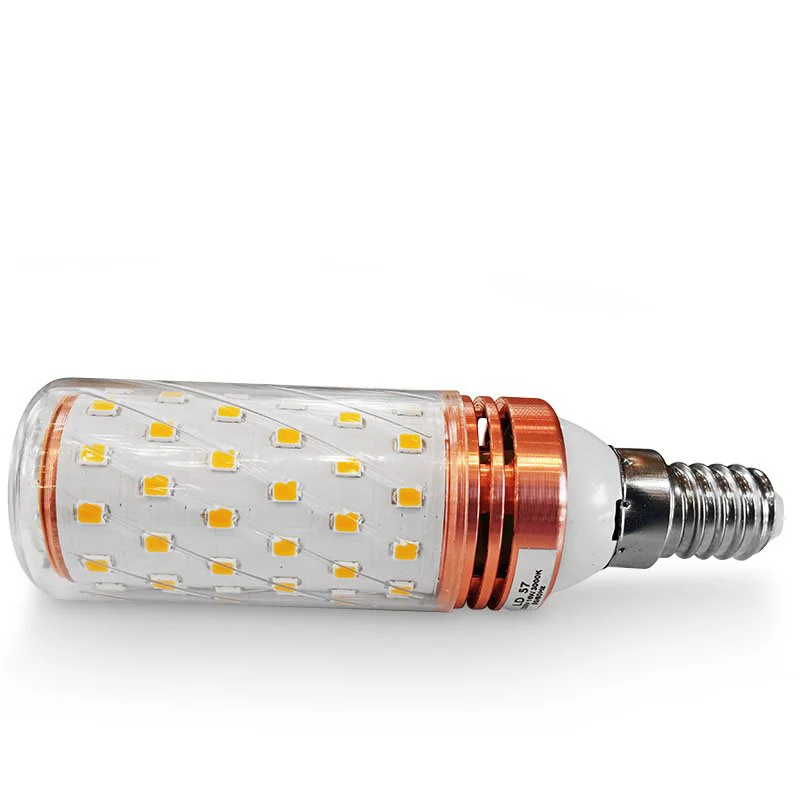 لامپ بلالی ال ای دی 18 وات نوربیست مدل سه حالته SMD LED پایه شمعی (E14)