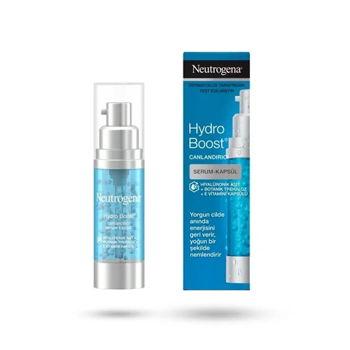 سرم آبرسان و روشن کننده پوست نوتروژینا (Neutrogena) مدل Hydro Boost Capsule Serum حجم 30 میلی لیتر
