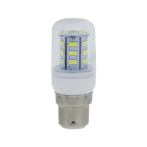 لامپ گیج گلاس (Gauge Glass) 220 ولت 5 وات مدل AC 220V-240V کد B22-24SMD-5730 پایه خاری دو کنتاکت (BA22D)