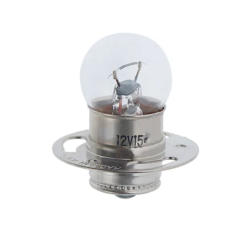 لامپ سیگنال شناور رشته ای 12 ولت 15 وات مدل فندقی حلقه دار کد T16X35MM پایه خاری تک کنتاکت (BA15S)