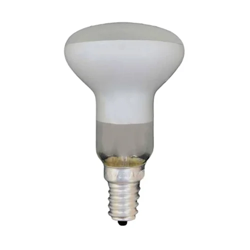 لامپ پشت جیوه ای 40 وات ام وی سی مدل R50 پایه شمعی (E14)