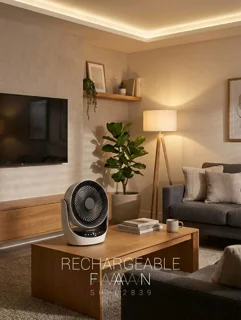 قیمت و خرید پنکه رومیزی شارژی شعاع مدل پرتابل چراغدار کد SH-L2839 با قیمت عالی