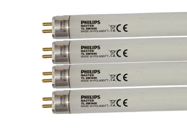 قیمت و خرید لامپ مهتابی 8 وات فیلیپس TL-8W پایه G5
