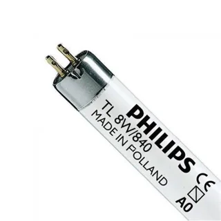 قیمت و خرید لامپ مهتابی 8 وات فیلیپس TL-8W پایه G5