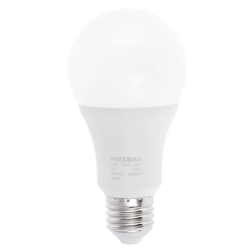 لامپ ال ای دی (LED) 12 ولت 12 وات مصباح کد 12V مدل DC پایه معمولی (E27)