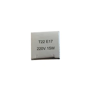 قیمت و خرید لامپ یخچال و فریزر 220 ولت 15 وات مدل T22 پایه E17